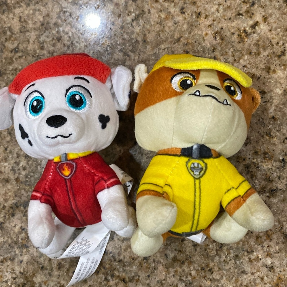 Paw Patrol plushies